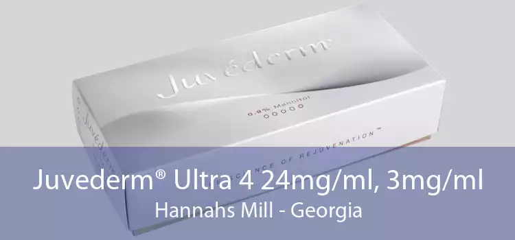 Juvederm® Ultra 4 24mg/ml, 3mg/ml Hannahs Mill - Georgia