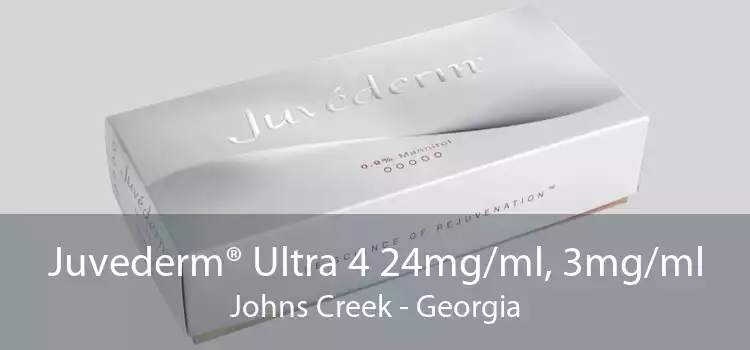 Juvederm® Ultra 4 24mg/ml, 3mg/ml Johns Creek - Georgia