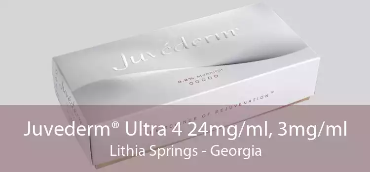 Juvederm® Ultra 4 24mg/ml, 3mg/ml Lithia Springs - Georgia