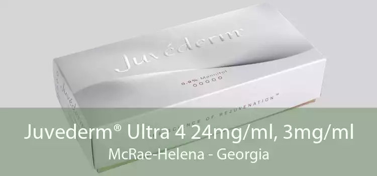 Juvederm® Ultra 4 24mg/ml, 3mg/ml McRae-Helena - Georgia