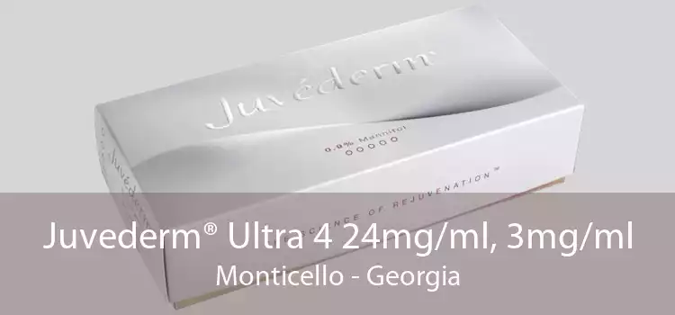 Juvederm® Ultra 4 24mg/ml, 3mg/ml Monticello - Georgia