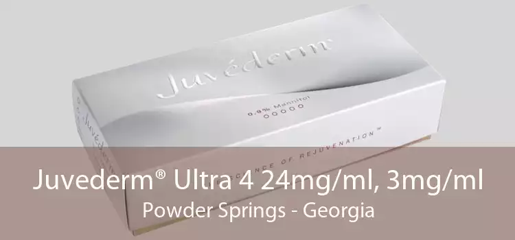 Juvederm® Ultra 4 24mg/ml, 3mg/ml Powder Springs - Georgia