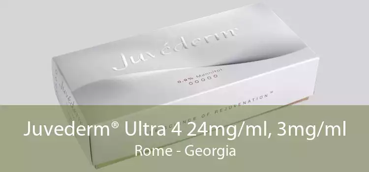 Juvederm® Ultra 4 24mg/ml, 3mg/ml Rome - Georgia