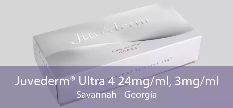 Juvederm® Ultra 4 24mg/ml, 3mg/ml Savannah - Georgia