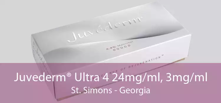 Juvederm® Ultra 4 24mg/ml, 3mg/ml St. Simons - Georgia