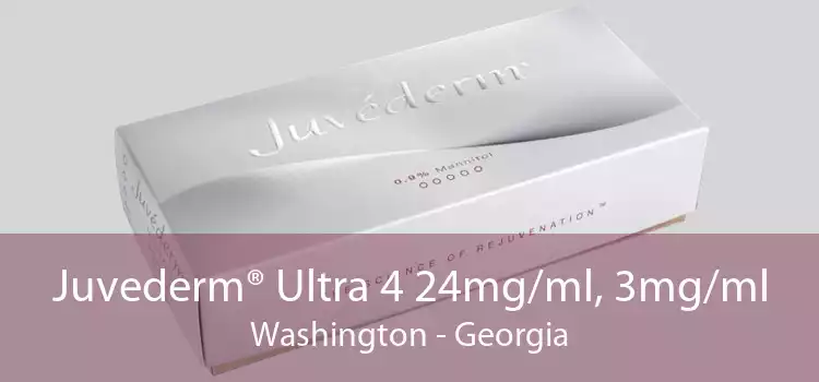 Juvederm® Ultra 4 24mg/ml, 3mg/ml Washington - Georgia