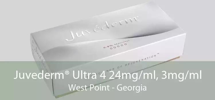 Juvederm® Ultra 4 24mg/ml, 3mg/ml West Point - Georgia