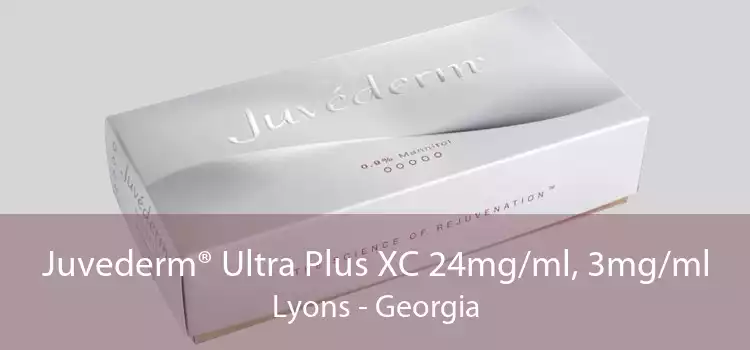 Juvederm® Ultra Plus XC 24mg/ml, 3mg/ml Lyons - Georgia