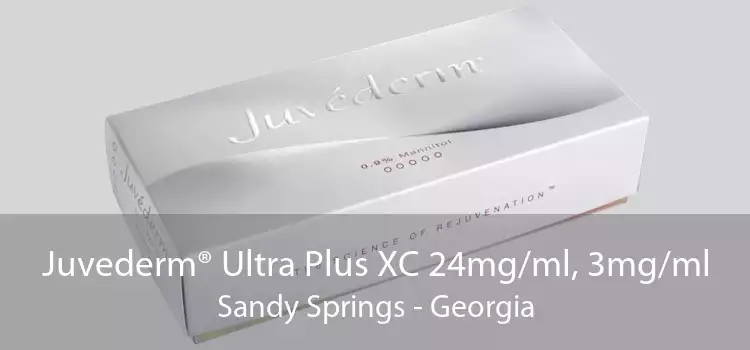Juvederm® Ultra Plus XC 24mg/ml, 3mg/ml Sandy Springs - Georgia