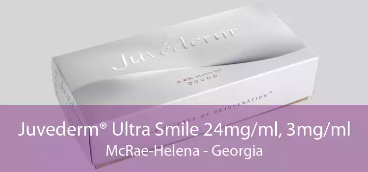 Juvederm® Ultra Smile 24mg/ml, 3mg/ml McRae-Helena - Georgia