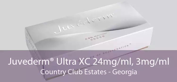Juvederm® Ultra XC 24mg/ml, 3mg/ml Country Club Estates - Georgia
