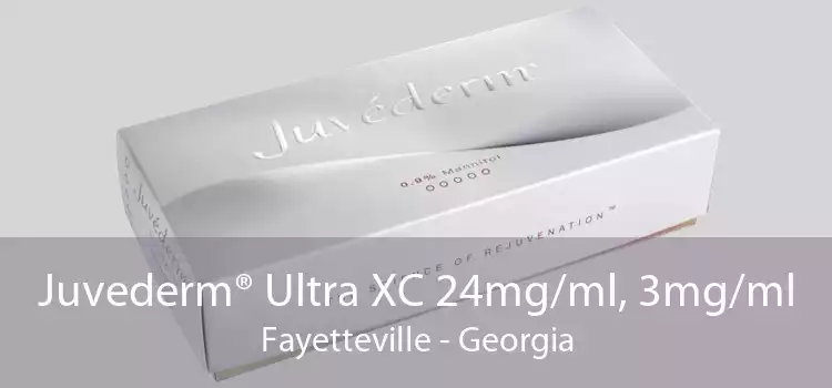 Juvederm® Ultra XC 24mg/ml, 3mg/ml Fayetteville - Georgia