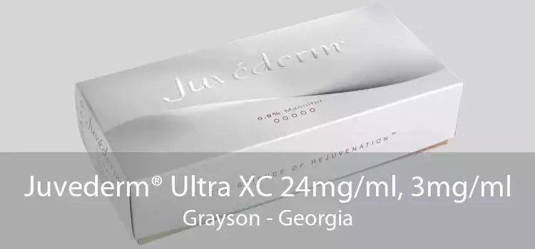 Juvederm® Ultra XC 24mg/ml, 3mg/ml Grayson - Georgia