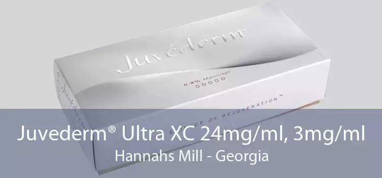 Juvederm® Ultra XC 24mg/ml, 3mg/ml Hannahs Mill - Georgia