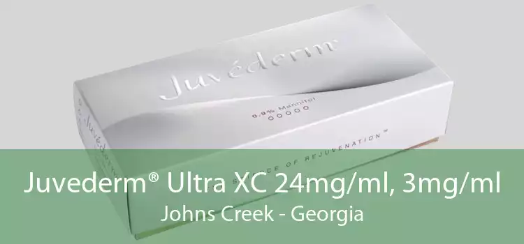 Juvederm® Ultra XC 24mg/ml, 3mg/ml Johns Creek - Georgia