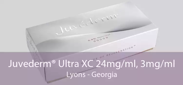 Juvederm® Ultra XC 24mg/ml, 3mg/ml Lyons - Georgia