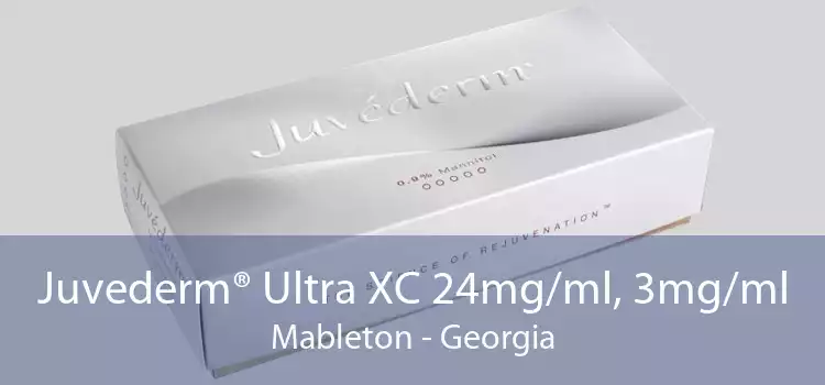 Juvederm® Ultra XC 24mg/ml, 3mg/ml Mableton - Georgia
