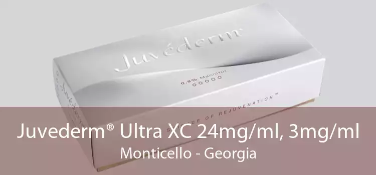 Juvederm® Ultra XC 24mg/ml, 3mg/ml Monticello - Georgia