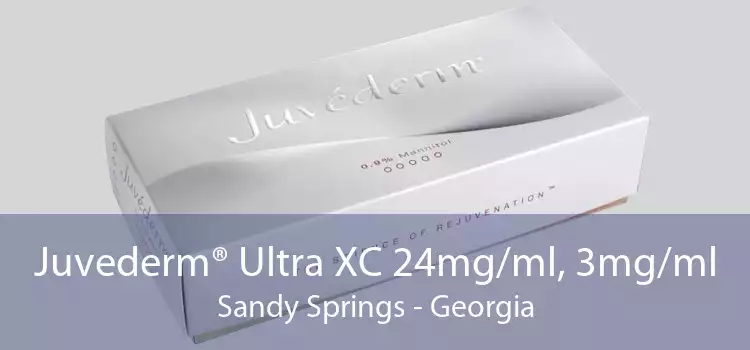 Juvederm® Ultra XC 24mg/ml, 3mg/ml Sandy Springs - Georgia