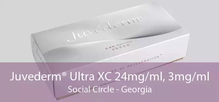 Juvederm® Ultra XC 24mg/ml, 3mg/ml Social Circle - Georgia