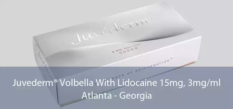 Juvederm® Volbella With Lidocaine 15mg, 3mg/ml Atlanta - Georgia