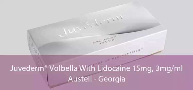 Juvederm® Volbella With Lidocaine 15mg, 3mg/ml Austell - Georgia