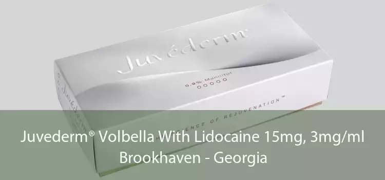 Juvederm® Volbella With Lidocaine 15mg, 3mg/ml Brookhaven - Georgia