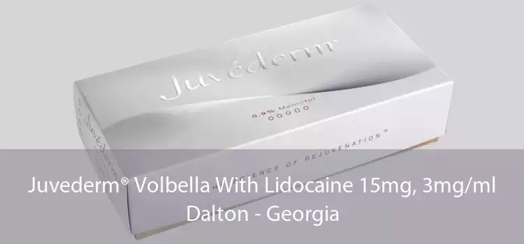 Juvederm® Volbella With Lidocaine 15mg, 3mg/ml Dalton - Georgia