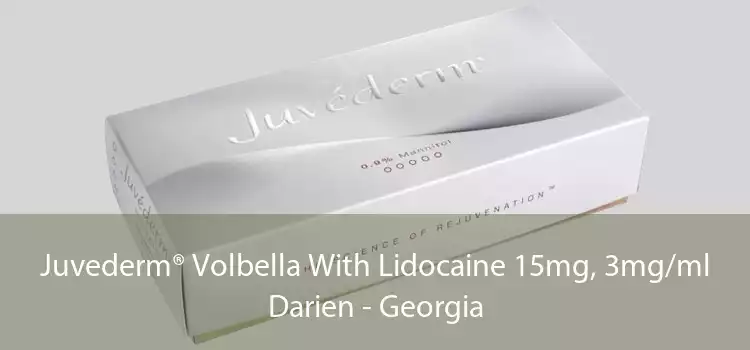 Juvederm® Volbella With Lidocaine 15mg, 3mg/ml Darien - Georgia
