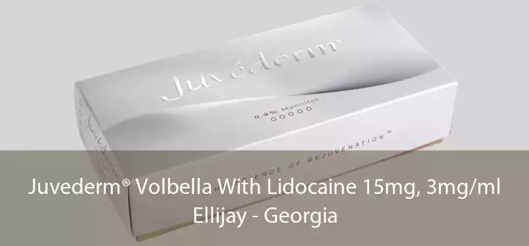 Juvederm® Volbella With Lidocaine 15mg, 3mg/ml Ellijay - Georgia
