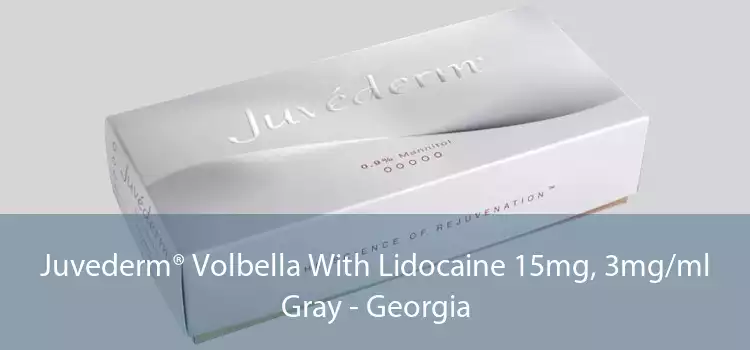 Juvederm® Volbella With Lidocaine 15mg, 3mg/ml Gray - Georgia