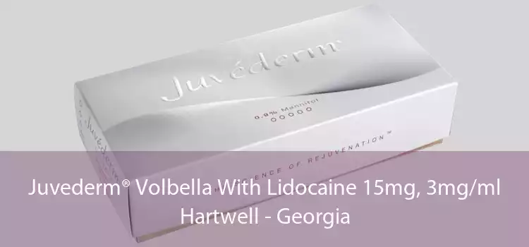 Juvederm® Volbella With Lidocaine 15mg, 3mg/ml Hartwell - Georgia