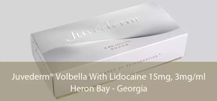 Juvederm® Volbella With Lidocaine 15mg, 3mg/ml Heron Bay - Georgia