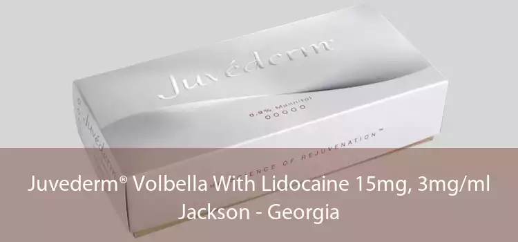 Juvederm® Volbella With Lidocaine 15mg, 3mg/ml Jackson - Georgia