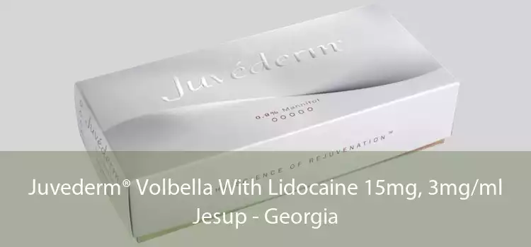 Juvederm® Volbella With Lidocaine 15mg, 3mg/ml Jesup - Georgia