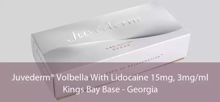 Juvederm® Volbella With Lidocaine 15mg, 3mg/ml Kings Bay Base - Georgia