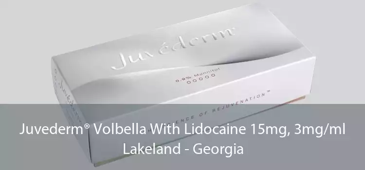 Juvederm® Volbella With Lidocaine 15mg, 3mg/ml Lakeland - Georgia