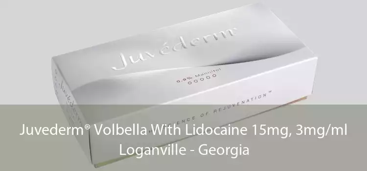 Juvederm® Volbella With Lidocaine 15mg, 3mg/ml Loganville - Georgia