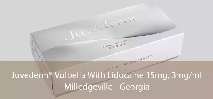 Juvederm® Volbella With Lidocaine 15mg, 3mg/ml Milledgeville - Georgia