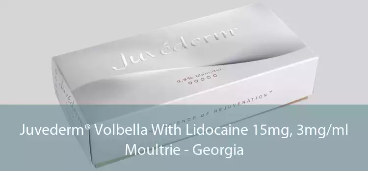 Juvederm® Volbella With Lidocaine 15mg, 3mg/ml Moultrie - Georgia