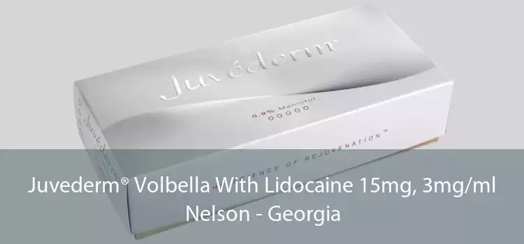 Juvederm® Volbella With Lidocaine 15mg, 3mg/ml Nelson - Georgia