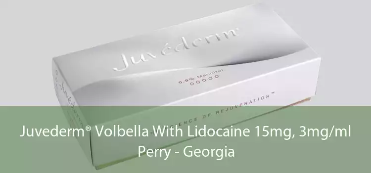 Juvederm® Volbella With Lidocaine 15mg, 3mg/ml Perry - Georgia