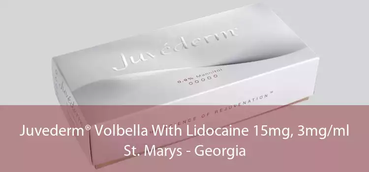 Juvederm® Volbella With Lidocaine 15mg, 3mg/ml St. Marys - Georgia