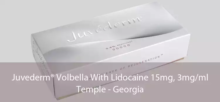 Juvederm® Volbella With Lidocaine 15mg, 3mg/ml Temple - Georgia