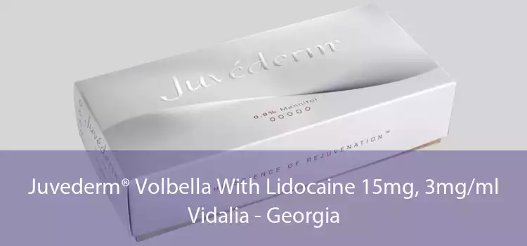 Juvederm® Volbella With Lidocaine 15mg, 3mg/ml Vidalia - Georgia