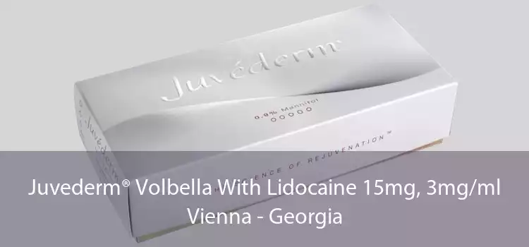 Juvederm® Volbella With Lidocaine 15mg, 3mg/ml Vienna - Georgia