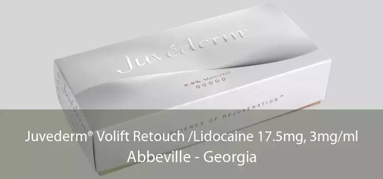 Juvederm® Volift Retouch /Lidocaine 17.5mg, 3mg/ml Abbeville - Georgia