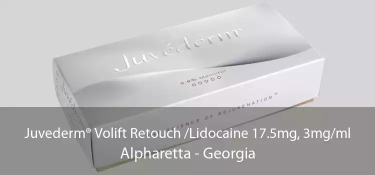 Juvederm® Volift Retouch /Lidocaine 17.5mg, 3mg/ml Alpharetta - Georgia