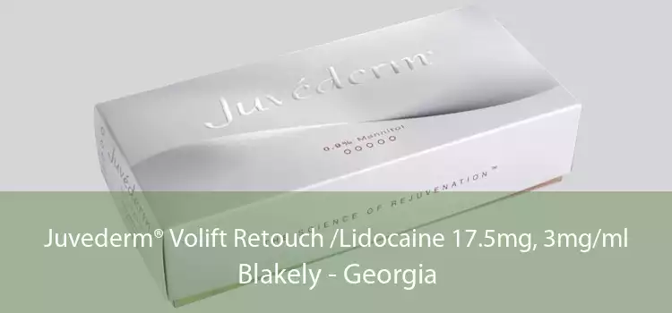 Juvederm® Volift Retouch /Lidocaine 17.5mg, 3mg/ml Blakely - Georgia