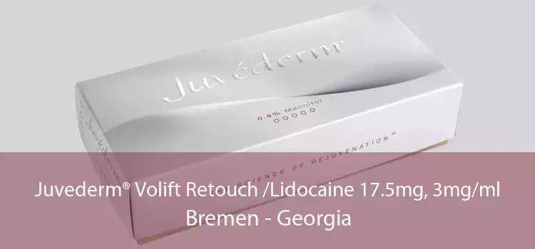 Juvederm® Volift Retouch /Lidocaine 17.5mg, 3mg/ml Bremen - Georgia